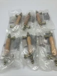 6 New Belwith P742-OAK Antique Brass Center Cabinet Drawer Pull Hardware. Fixed Price $19.99.