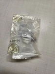 Baldwin 4304 150 Round Crystal Cabinet Knob With Satin Nickel Base. Fixed Price $13.99.