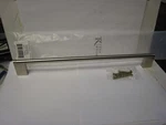 Top Knobs M1045 Princetonian Bar Pull 11/32" (c-c) Brushed Satin Nickel. Fixed Price $14.99.