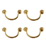 Txinmin 4 Pack Traditional Bail Cabinet Hardware Handle Pull Antique Brass Drawe. Fixed Price $14.21.