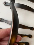 18 Brushed Matte Finished Bronze Glide Rite Cabinet/furniture Handles/hardware. Fixed Price $15.00.