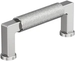 Amerock BP37622 Balata 3" Center To Knurled Handle Cabinet - Chrome. Fixed Price $12.99.