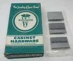 Mid Century Drawer Pulls Lot (3) Washington Line Chrome 3" Die Cast Nos Art Deco. Fixed Price $16.15.