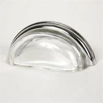 Lews Hardware 26-201 Glass Pull 3 Inch Center To Cup Cabinet. Fixed Price $11.99.