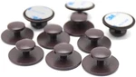 10 Pcs Self-stick Drawer Knobs Instant Cabinet Mini Handle Helper Kitchen. Fixed Price $15.28.