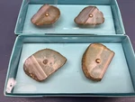 Cynthia Rowley Fancy Gray Agate Drawer Pulls New In Box. Fixed Price $62.99.