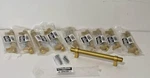 Glide Rite Hardware 5 Center Brass Gold Bar Drawer Pull 4007-128-BG 10 Pack. Fixed Price $39.99.