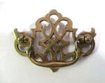 Belwith Chippendale Drawer Drop Bail Pull Handle Brigh Polished Brass 3" Centers. Fixed Price $21.99.
