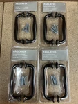 Ikea New Faglavik - 702.225.59 Handle Cabinet Drawer Pulls Black 8 Pack C93. Fixed Price $44.99.