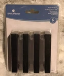 Brainerd 4 Pack 3 Square Cabinet Door Handles Matte Black Pulls Drawer New. Fixed Price $8.00.