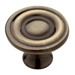 (5 (10-PACK) 1-1/4 Inch Round Ring Knob Antique Brass. Fixed Price $142.55.