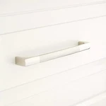 Signature Hardware Levitt 5" Brass Cabinet Pull Brushed Nickel. Fixed Price $11.54.