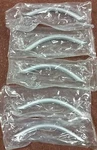 Lot Of 5 New Hafele 117.31.436 Decorative Hardware Steel Handle Chrome MATT(B2). Fixed Price $11.76.