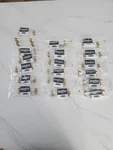 17-GLIDERITE 3-3/4" Clear Acrylic Cabinet Pull Satin Gold-see Description. Fixed Price $54.99.
