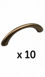 Lot Of 10 Gliderite 2-3/4 Cc Cabinet Loop Drawer Pull Antique Brass 87650-AB-1. Fixed Price $20.00.
