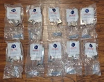 Lot Of Belwith P3010-SN 3" Satin Nickel Pulls Hickory Hardware. Fixed Price $49.99.