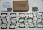 Ravinte 30 Pack Solid Inch Center To Slim Square Bar Drawer Handles Kit. Fixed Price $59.50.