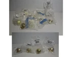 Amerock 1-1/4" Cabinet Mushroom Knob BP755-3 BP728-3 Polished Brass Lot Of 12. Fixed Price $10.46.