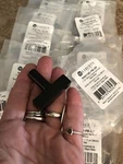 14 Matte Black Liberty 1.5 Square Bar Knob P43113C-FB-CP Nos. Fixed Price $34.99.