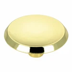 (5 Pack) 1-3/4 Inch Amerock Mid Century Retro Concave Knob Polished Brass. Fixed Price $13.18.