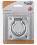 National Hardware: Flush Ring Pull, Zinc Plated N203-752. Fixed Price $9.99.