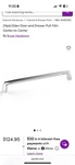 Kruse Hardware 30438- (10-PACK) Eden Door And Drawer PULL-7.6IN, Polished Chrome. Fixed Price $85.00.
