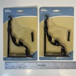 (2 Pack) 6 Inch Leafy Plant Bracket Oil Rubbed Bronze. Fixed Price $9.99.
