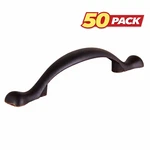 50 Pack Design House 105254 3" Cabinet Pull Oil Rubbed Bronze 76MM For Kitchen. Fixed Price $39.99.