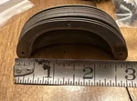Lot Of 20 Cup Or Bin Drawer Pulls Satin Nickel Finish Nostalgic Hardware 3". Fixed Price $15.40.