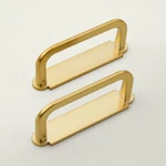 Nip Target 2-PER Pack Drawer Pulls Brass Finish Mounting Hardware Included 3.75". Fixed Price $18.99.