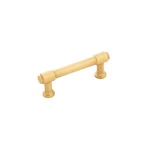 Hickory Hardware H077851BGB Piper Brushed Golden Brass 3" To Pulls, Pk Of 10. Fixed Price $58.50.