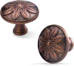 10 Pack Vintage Copper Cabinet Hardware Antique Drawer KNOBS,1.4" Round. Fixed Price $35.26.