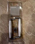 Ikea Lindsdal Handle 2-PACK Porcelain Steel Cabinet Kitchen 40070232 Open. Fixed Price $27.00.