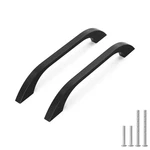 Homdiy 10 Pack 5 Inch Black Cabinet Handles Drawer Aluminum Kitchen C.... Fixed Price $30.18.