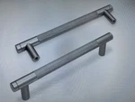 Cabinet Drawer Pulls Knurled Kitchen Hardware HANDLES10 Pack 5" Brushed Nickel. Fixed Price $21.86.