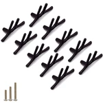 Esreake 10PCS Vintage Tree Twig Branch Cabinet Knobs Pulls Pack, Black. Fixed Price $20.48.