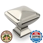 Asidrama 20 Pack Zinc Alloy Cabinet Knobs, Brushed Satin Nickel Finish, 1-1/4. Fixed Price $89.18.