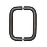 Crl Oil Rubbed Bronze 6" Back-to-back Solid Brass 3/4" Diameter Pull Handles. Fixed Price $55.00.