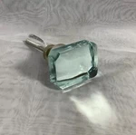 Glamour Crystal Glass Drawer Cabinet Knob Hardware Pulls Mint Green. Fixed Price $6.99.