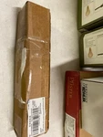 Amerock Cabinet Pull Oil Rubbed Bronze 8-13/16" Center-to-center Stature Pack. Fixed Price $19.87.
