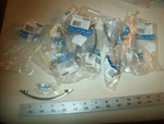 12 New Old Stock Amerock Cabinet Pulls Handles #BP4477-G10 Chrome Finish Alloy. Fixed Price $19.99.