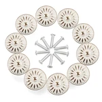 Cabinet Knob, 10PCS 33MM Dresser Cupboard Drawer Knobs Wardrobe Door .... Fixed Price $23.57.