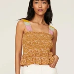 Scotch & Soda Smocked Beach Tank Top Size Medium.. Fixed Price $29.00.