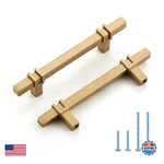 Home Edit 30 Pack 3-3/4 Inch Cabinet Handles, Kitchen Gold Drawe. Fixed Price $138.39.