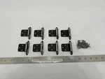 (8) Used Amerock Cabinet Hinges Antique Silver BP7929-AS Cosmetic, Read!. Fixed Price $48.90.