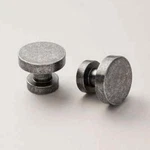 Vintage Cabinet Knobs (set Of 2) Hearth & Hand Antique Nickel W/mounting Screws. Fixed Price $9.90.