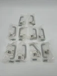 Drawer Pulls (10) Solid Chrome 4 In Center To Heritage Amerock. Fixed Price $16.99.