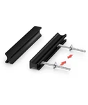Homdiy 10 Pack Adjustable Black Cabinet Pulls -4 Hole Distance Drawer. Fixed Price $14.99.