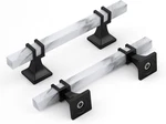 Rergy Cabinet Handles Marble Drawer Pulls Knobs, 10PACK White & Black. Fixed Price $60.68.