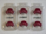 Restore & Restyle Retro Kids Collection, Drawer Door Knobs, Red Cars, 3 Packs. Fixed Price $12.00.